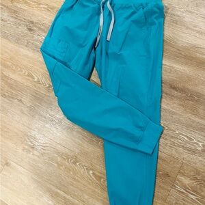 Carhartt Teal Jogger Scrub Pants